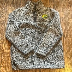 Boxercraft wool pull over with embroidered Baylor Bears logo, size women’s Small